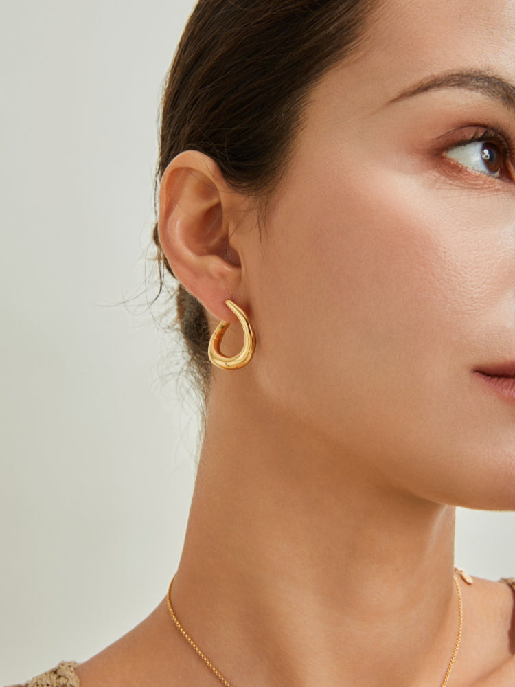 Metal Plain Earrings