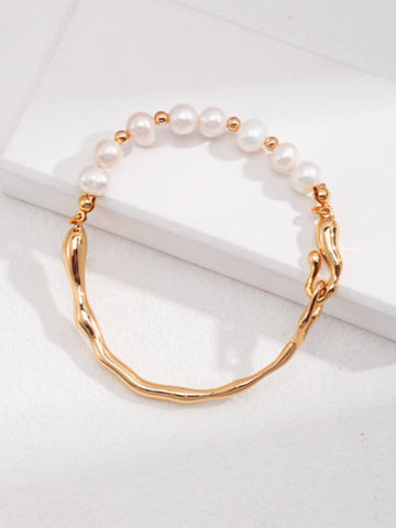 Water drop pearl bracelet