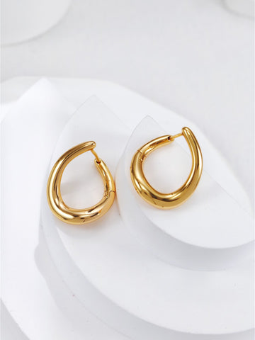 Metal Plain Earrings