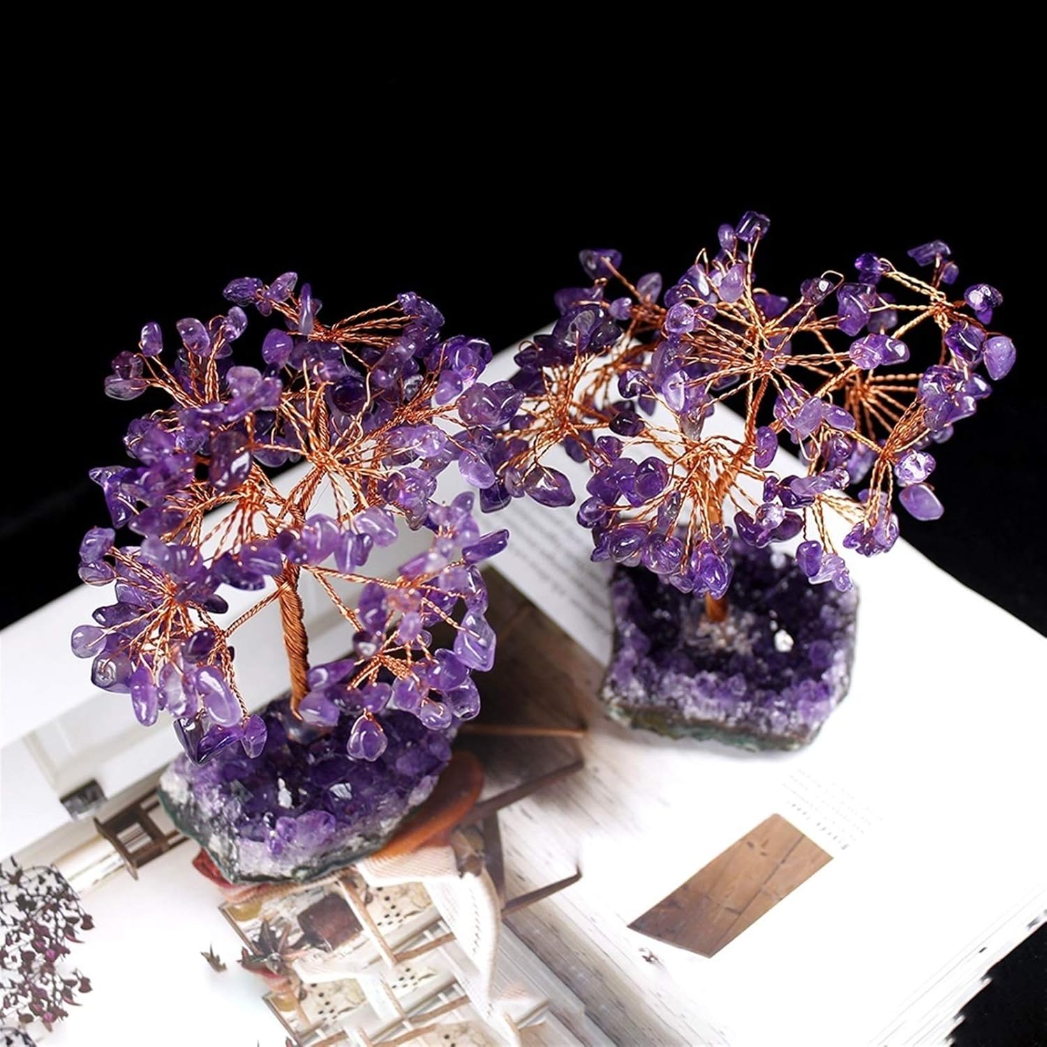 Feng Shui  Crystal  Amethyst Gem Tree